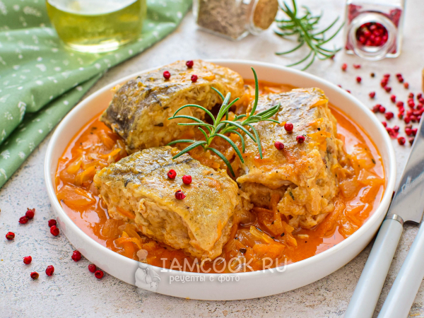 Пикша под маринадом (классический рецепт), рецепт с фото