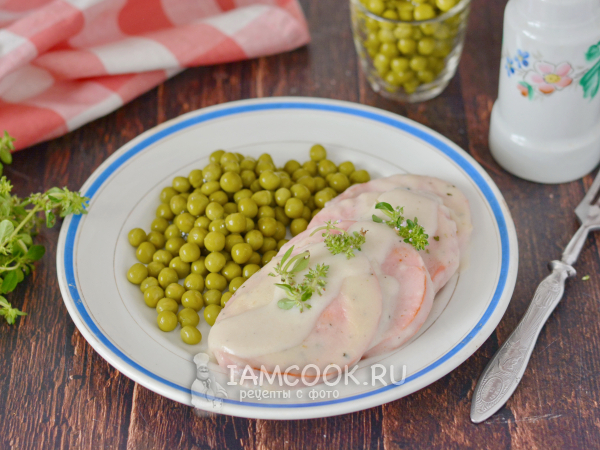 Колбаса в сливочном соусе, рецепт с фото