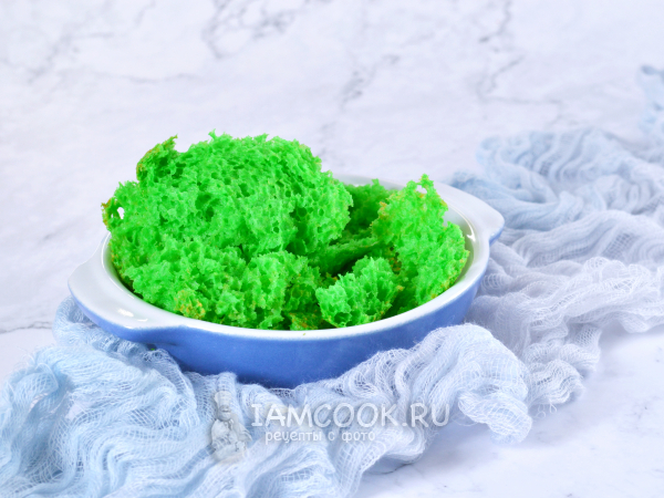 Бисквитный мох в духовке, рецепт с фото