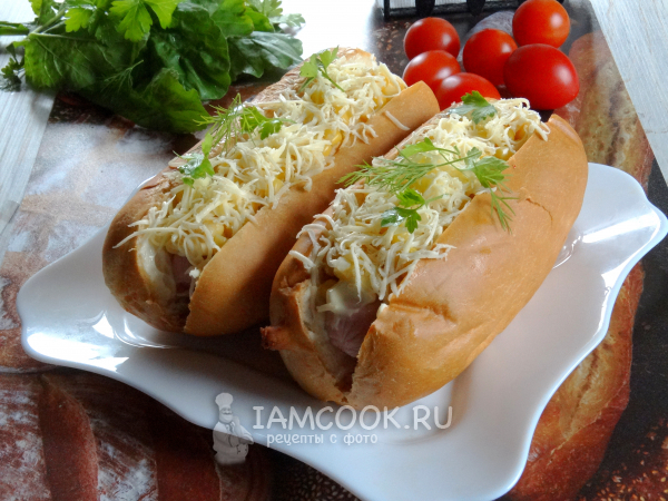 Хот-дог с кукурузой, рецепт с фото