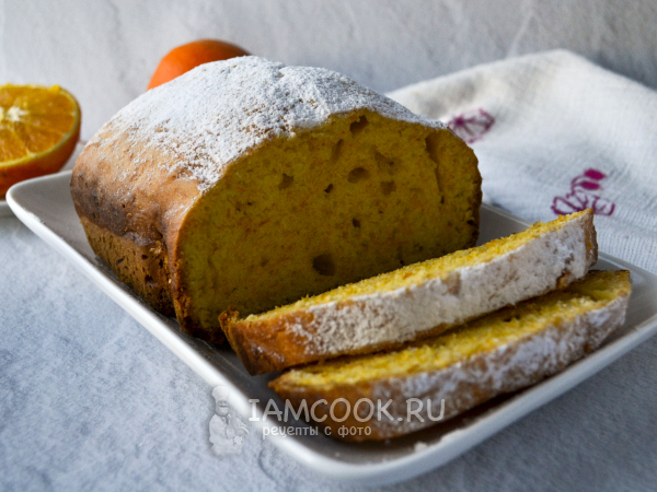 Морковный кекс в хлебопечке, рецепт с фото