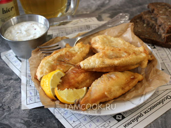 Барабулька в кляре, рецепт с фото