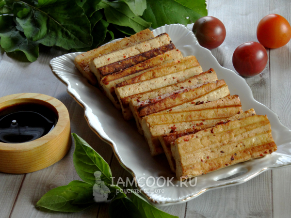 Тофу на гриле, рецепт с фото