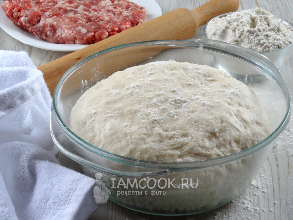 Тесто на беляши как пух, рецепт с фото