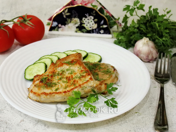 Бифштекс из свинины, рецепт с фото