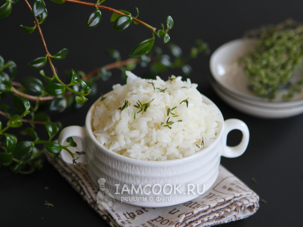 Рис в аэрогриле, рецепт с фото