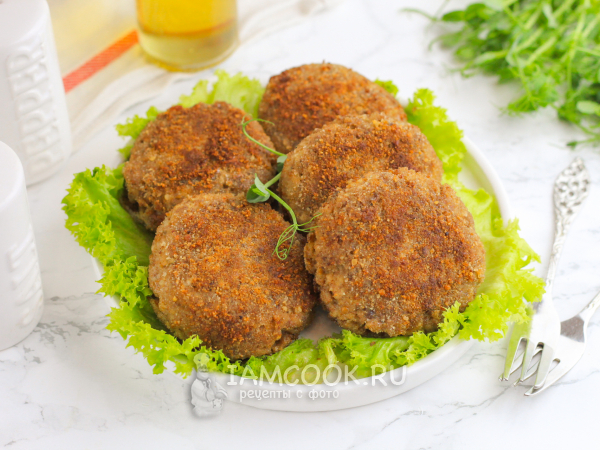 Котлеты из вареного мяса, рецепт с фото