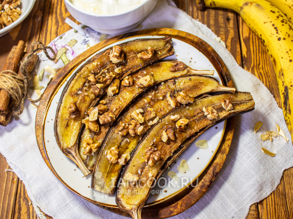 Банан в аэрогриле, рецепт с фото