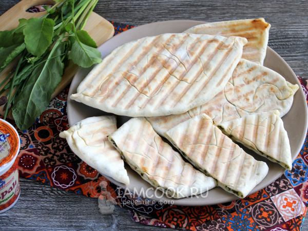 Лепешки в электрогриле, рецепт с фото