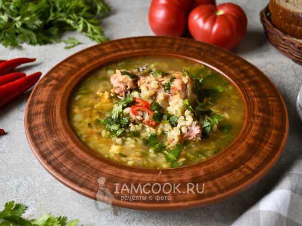 Суп харчо с тушенкой, рецепт с фото