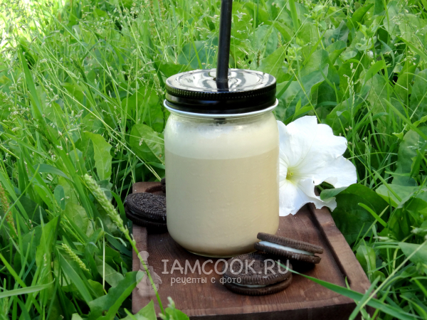 Молочный коктейль с кофе, рецепт с фото