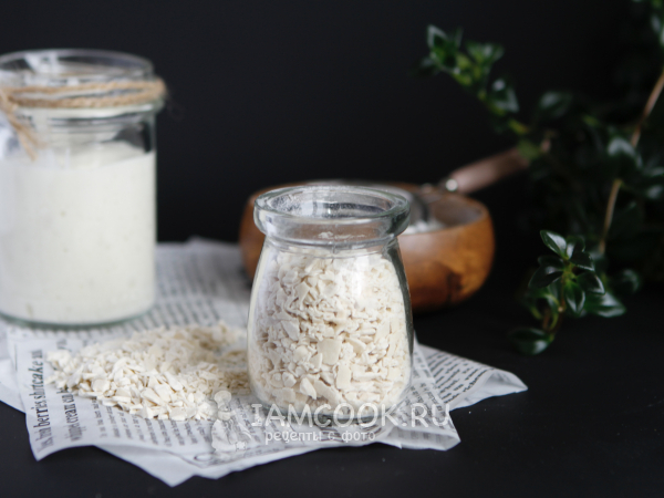 Как высушить закваску для хлеба?, рецепт с фото