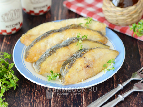 Палтус жареный на сковороде, рецепт с фото