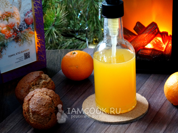 Мандариновый сироп, рецепт с фото