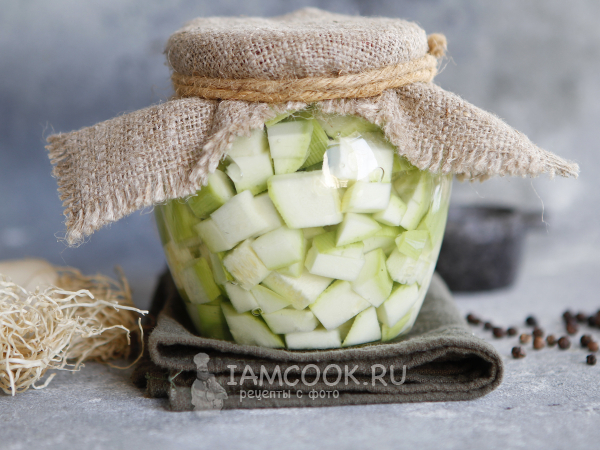 Сладкие маринованные кабачки, рецепт с фото