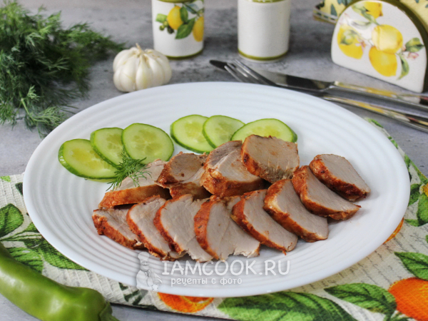 Свиная вырезка в соевом соусе в духовке, рецепт с фото