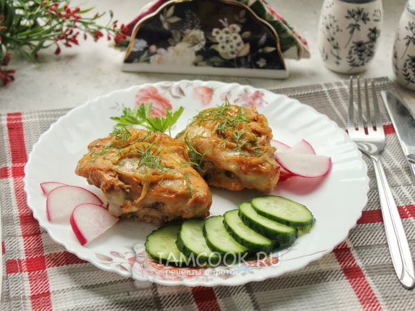 Курица по-канадски, рецепт с фото