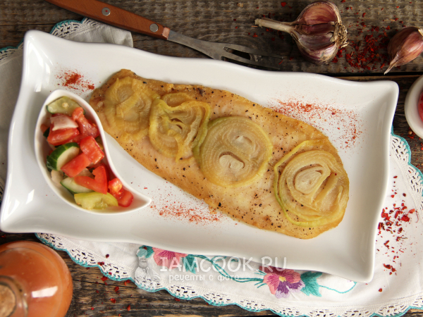 Филе пангасиуса в духовке в фольге, рецепт с фото