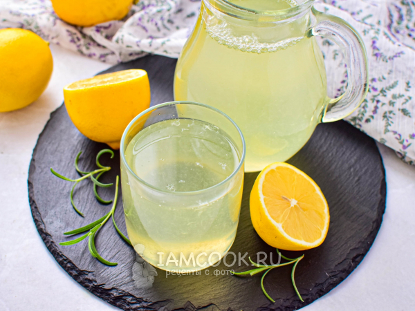 Морс из лимона, рецепт с фото