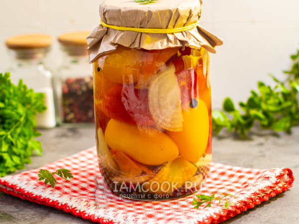 Помидоры в желе без стерилизации на зиму, рецепт с фото