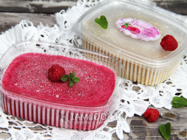 Малина со сгущенкой на зиму, рецепт с фото