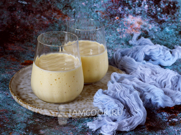 Молочный коктейль с манго, рецепт с фото