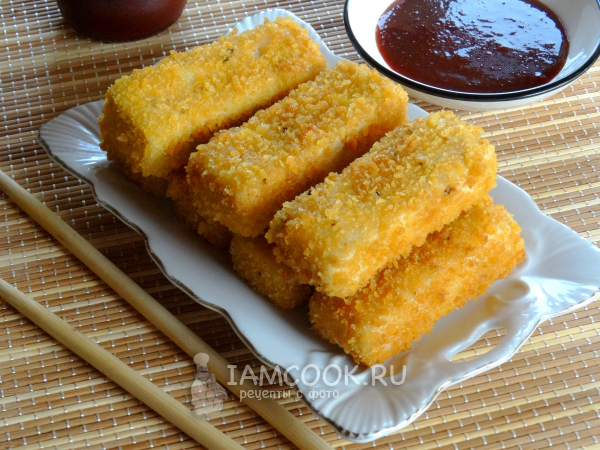 Тофу в панировке, рецепт с фото