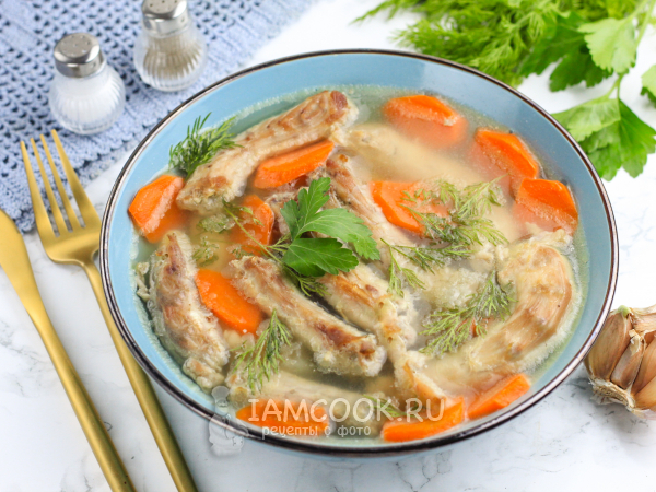 Холодец из куриных шеек, рецепт с фото