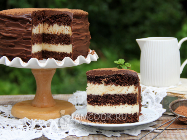 Торт «Молочный ломтик», рецепт с фото