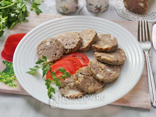 Сальтисон из печени, рецепт с фото