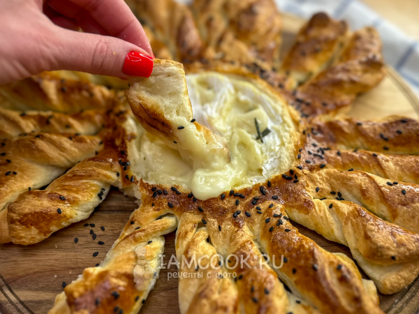 Фондю в тесте, рецепт с фото