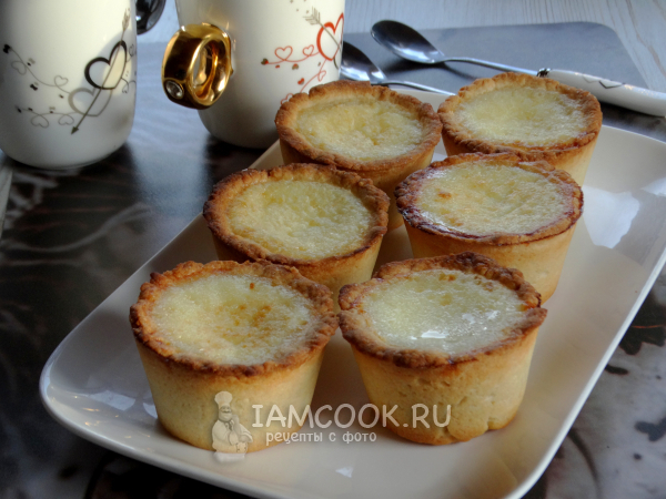 Яичный тарт, рецепт с фото