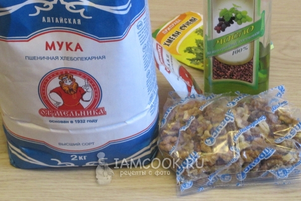 Ингредиенты для даргинского хинкала