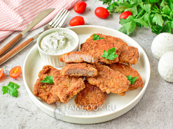 Наггетсы из свинины, рецепт с фото