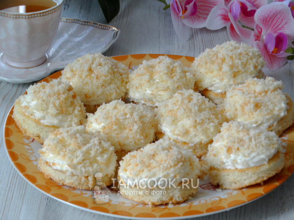 Сливочное пирожное, рецепт с фото