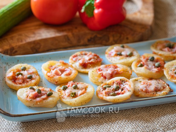 Жареная пицца, рецепт с фото