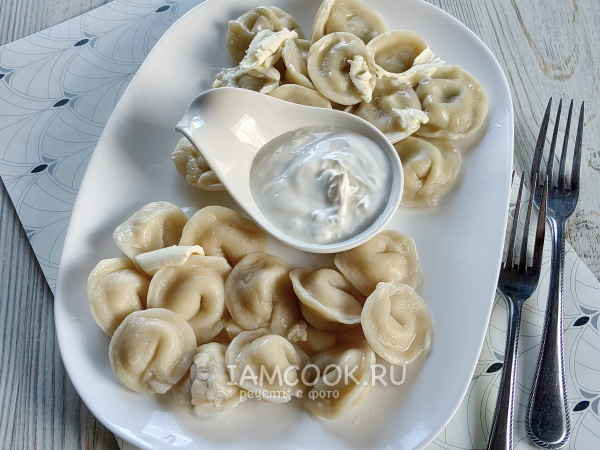 Пельмени с творогом, рецепт с фото