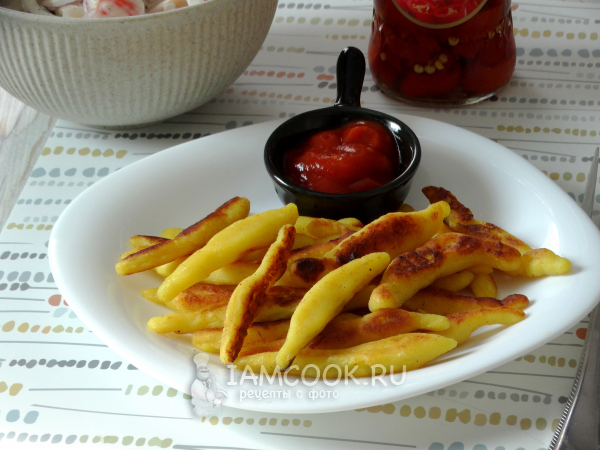 Картофельная лапша, рецепт с фото