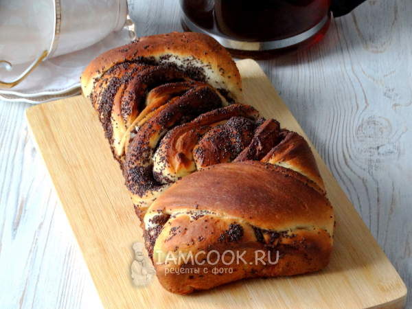 Шоколадно-маковая бабка, рецепт с фото