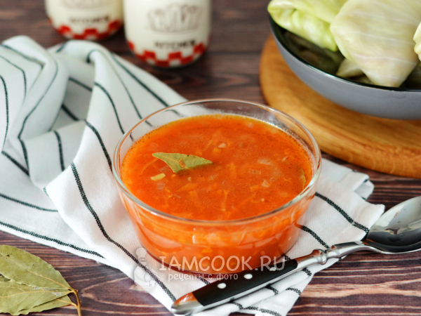 Заливка для голубцов, рецепт с фото