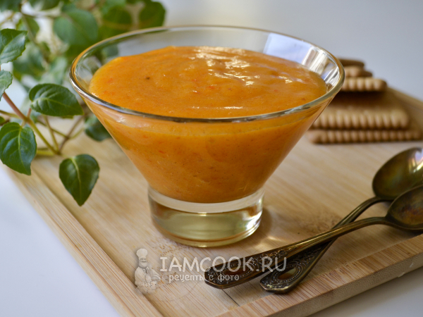 Пюре из хурмы, рецепт с фото