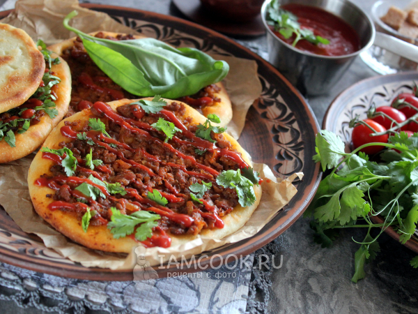 Аджарские лепешки с бараниной, рецепт с фото