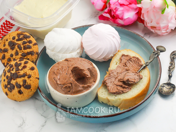 Домашнее шоколадное масло из сливочного масла, рецепт с фото