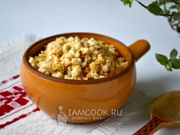 Красный творог, рецепт с фото