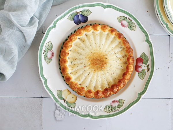 Сырный пудинг, рецепт с фото