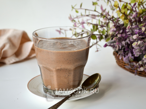 Шоколадный мусс из какао, рецепт с фото