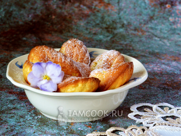 Печенье «Мадлен» (классический рецепт), рецепт с фото