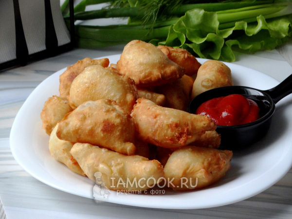 Чебупели с сыром, рецепт с фото