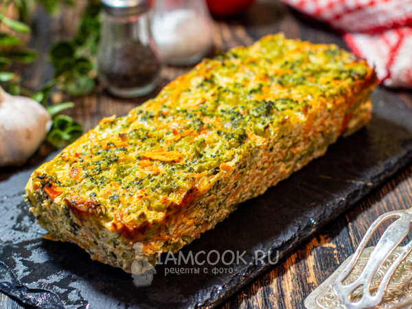Запеканка с брокколи в аэрогриле, рецепт с фото