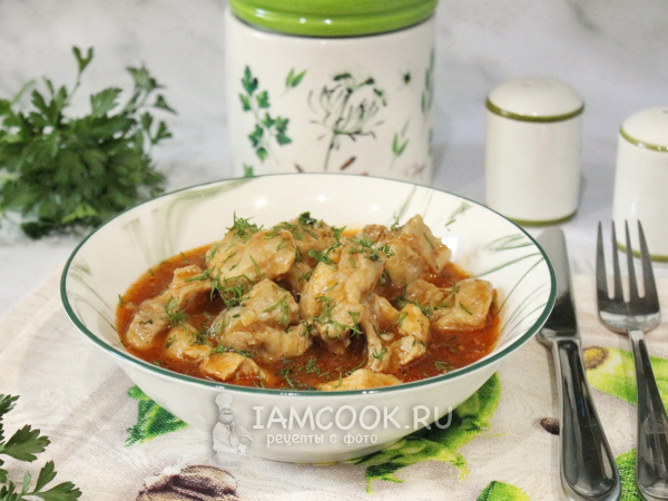 Свинина в микроволновке, рецепт с фото